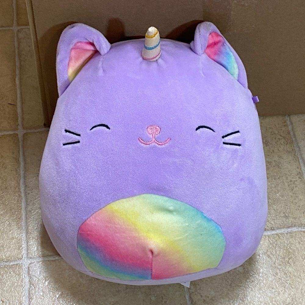 Squash Mallows Cinna Huge Courtney The Pueple Caticorn Cat Unicorn